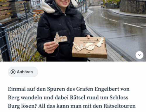 Schloss Burg Erleben: Warum die neue Rätseltour „Das Vermächtnis des Grafen“ das Highlight in Solingen ist